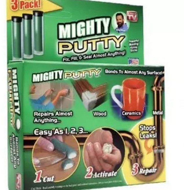 마이티퍼티 플레이퍼티 매직 미니 접착 배관용 슈퍼 클레이 보수용품 수도관