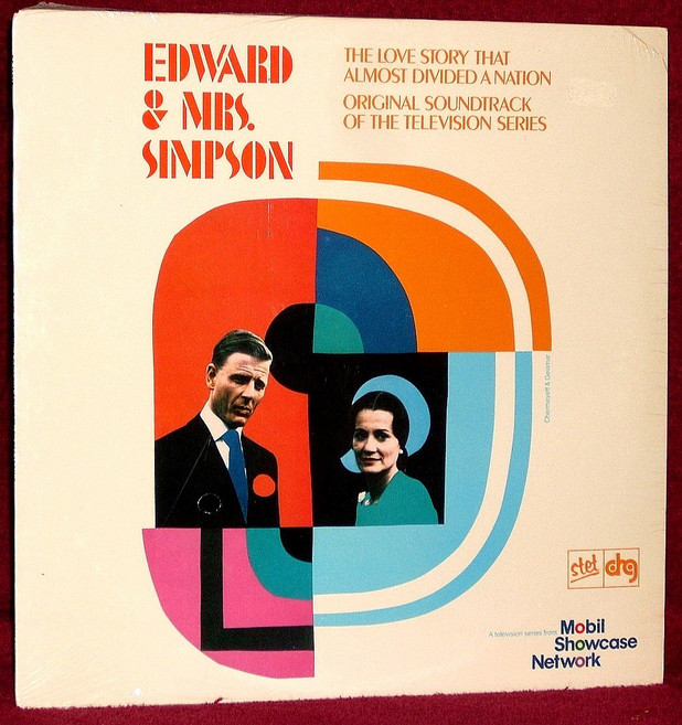 (수입 LP) TV OST LP SEALED EDWARD & MRS SIMPSON RON GRAINER 1980 STET/DRG ORIG PRESS, (수입 LP) TV OST LP SEALED EDWAR