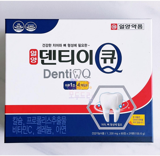 일양약품 덴티이큐 칼슘, 120정, 1개