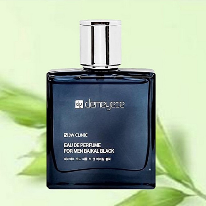 데미에르 정품 남성향수 Men's EAU DE PERFUME 바이칼 블랙, 1개, 50ml