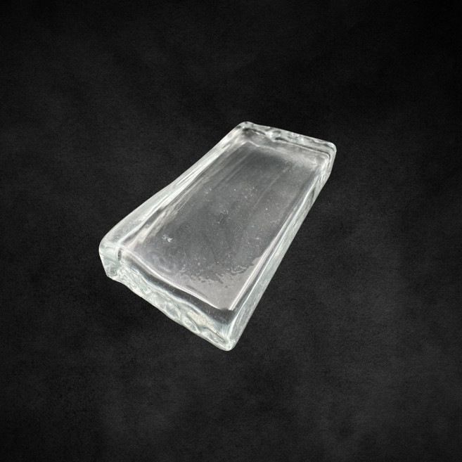 一方石 透明紙鎮, 1個, 小號 (重量約200克)