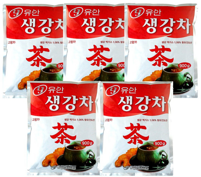 유안 생강차 900g x 5개 / 자판기용생강차, 1개입