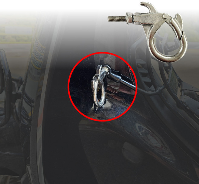 슈퍼커브 사이드 봉지걸이 헬멧걸이 다용도 후크 전년식 드레스업, 1개