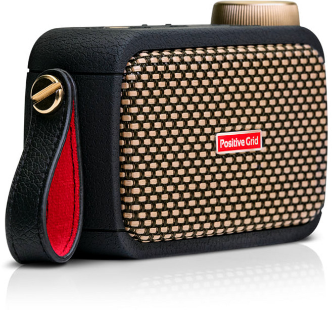 포지티브그리드 스파크고 미니 일렉기타앰프 블루투스 스피커, 블랙, 1개