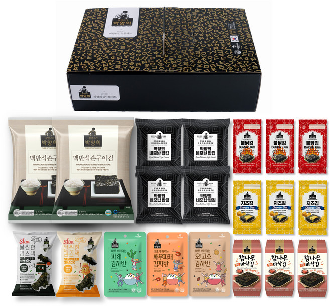 [수제명품김]프리미엄 박향희 김 종합선물세트2호, 세트2호