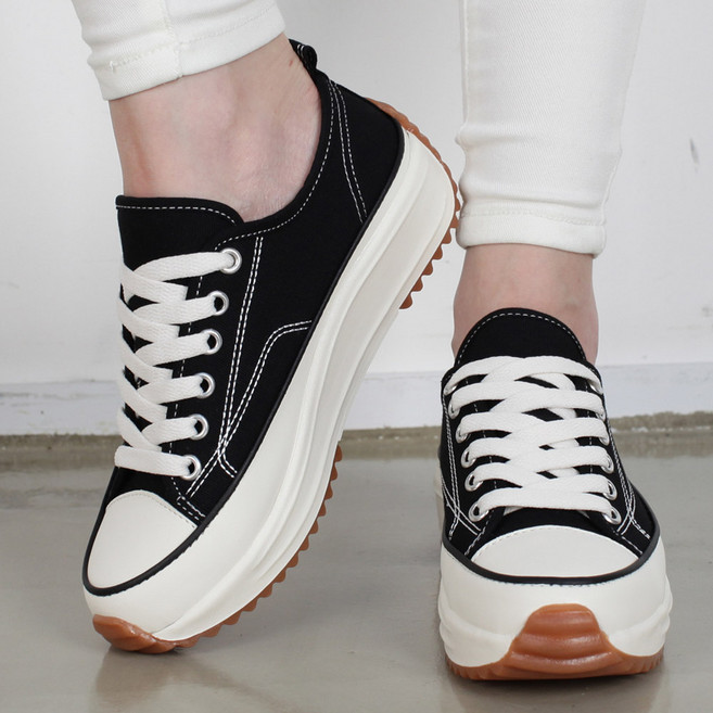 강북오빠 단농 여성 키높이 슬립온 스니커즈 운동화