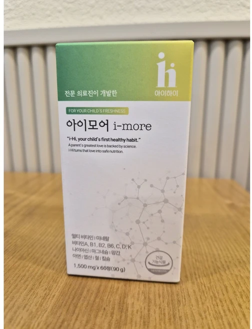 아이하이 아이모어 복숭아맛 60정 1개 - 쿠팡