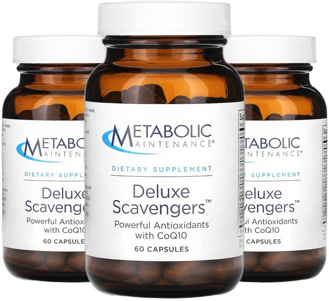 메타볼릭매인테넌스 코큐텐 CoQ10 코엔자임 디럭스 스캐빈저 캡슐 60정 2+1, 3개 - 쿠팡