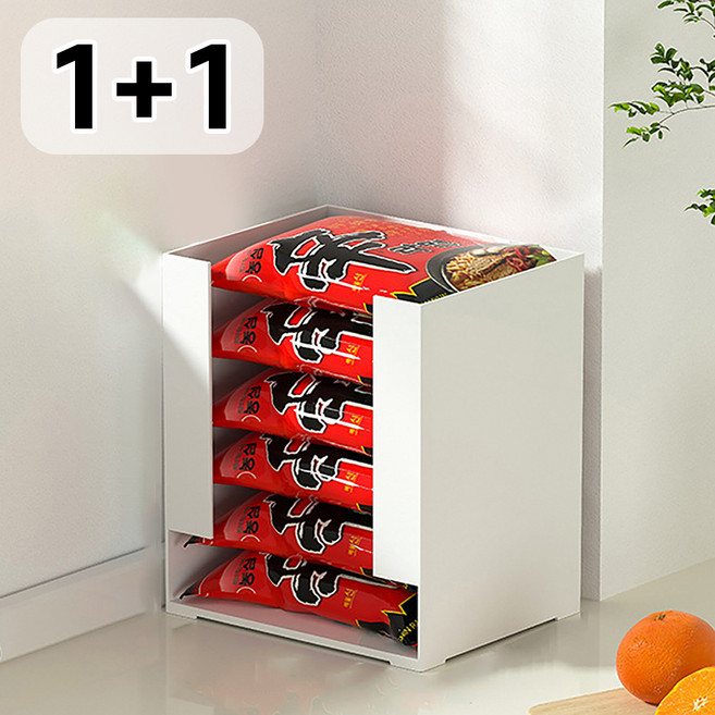 콘티A 라면정리함 1+1 라면보관함 라면정리 펜트리 수납 주방, 2개