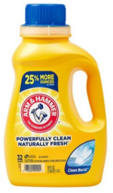 암앤해머 베이킹소다 세탁세제 클린버스트 1.47L, 1개 - 쿠팡
