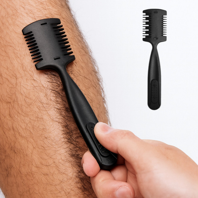 살림살림 남성 다리털 숱 제거기 바디트리머, 1개