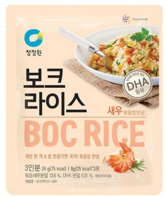 청정원 보크라이스 새우, 24g, 15개