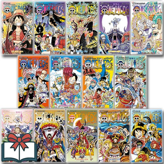 원피스 만화책 ONE PIECE 100 101 102 103 104 105 106 107 108 109 110 111 112 113 세트 전14권 + 사은품 증정, 대원씨아이, 오다 에이치로