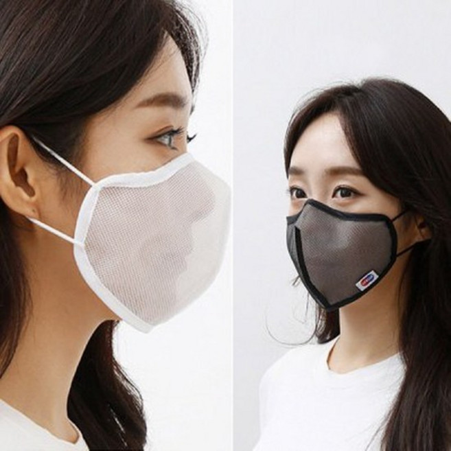 숨쉬기편한나노마스크(2종) 나노마스크 나노쿨마스크 숨쉬기편한마스크 패션마스크 망사마스크 쿨마스크 빨아쓰는마스크 마스크