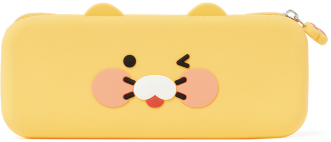 실리콘필통, 1개, 춘식이