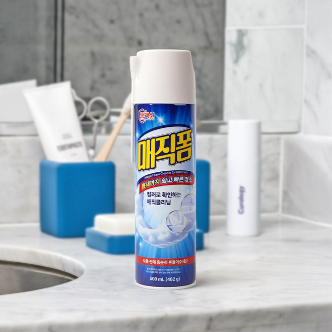 홈백신 매직폼 욕실세정제, 500ml, 6개
