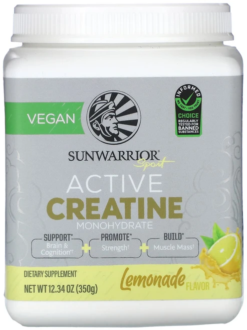 새해 건강을 선물하세요 Sunwarrior Sport 활성 크레아틴 일수화물 레모네이드 350g(12.34oz) 특별관리진행, SunwarriorSport활성크레아틴일수화물레모네이드, 350g, 1개 - 쿠팡