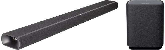 家庭劇院Soundbar 無線重低音喇叭 簡約時尚 多種連接方式, 黑色, Enchant 1100+Sub