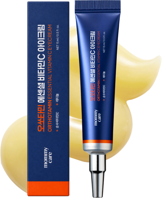 마미케어 오쏘타민 비타민C 고함량 기미 미백 다크서클 에센셜 아이크림, 1개, 15ml