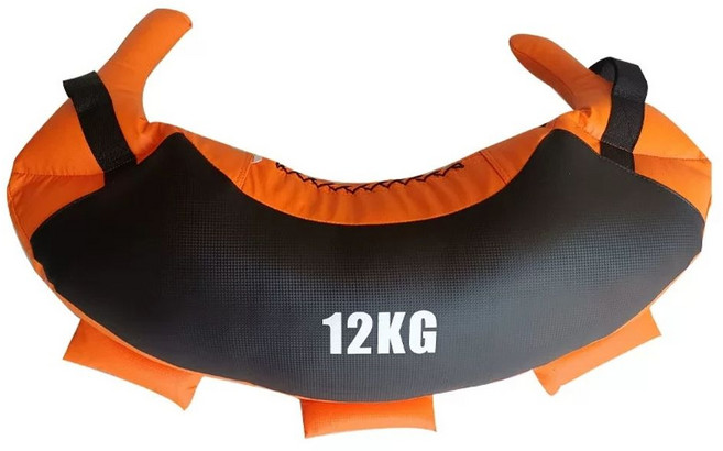 불가리안백 모래주머니 30kg 웨이트 홈짐 스쿼트 피트니스 백 크로스핏 파워백 벨트 중량, C. 12kg 컬러 가죽 크루아상