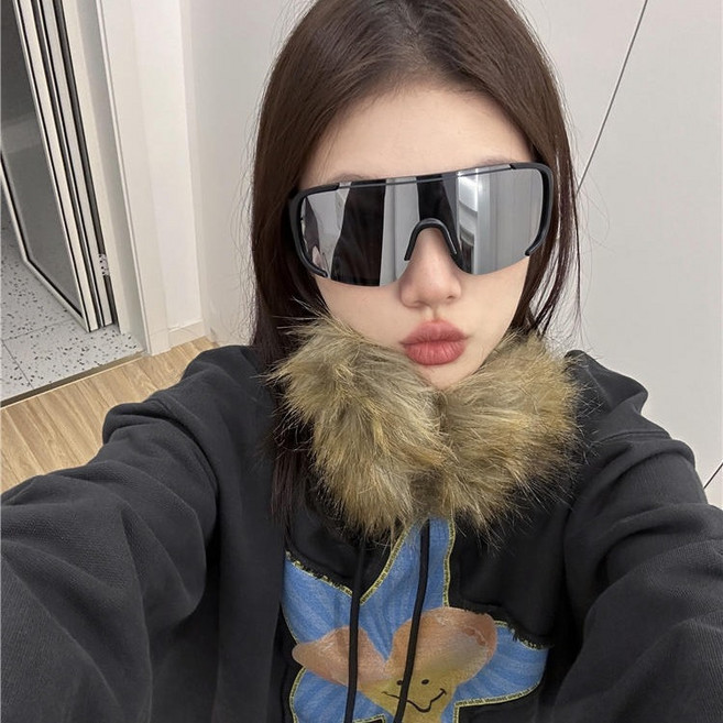 Equator 고글 남녀공용 방풍 스노우 보드 UV400 방풍 고글 바이크, 1개, 블랙프레임/블랙렌즈