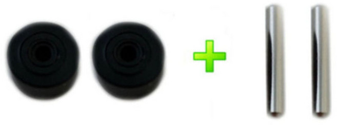 일렉트로룩스 정품 청소기 사용 브러쉬바퀴 (봉포함) (HJ솔B 증정), 1개