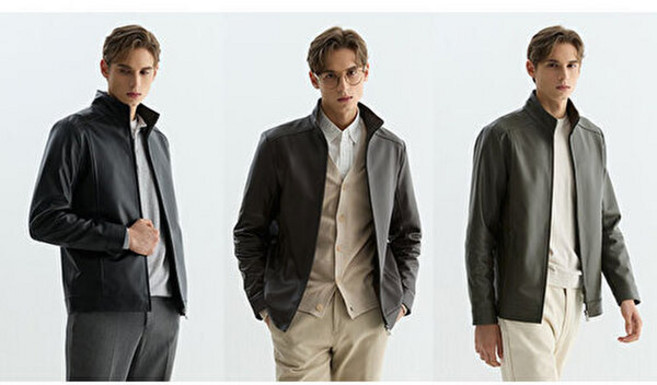 헤스티지 26SS 남성 램스킨 가죽재킷
