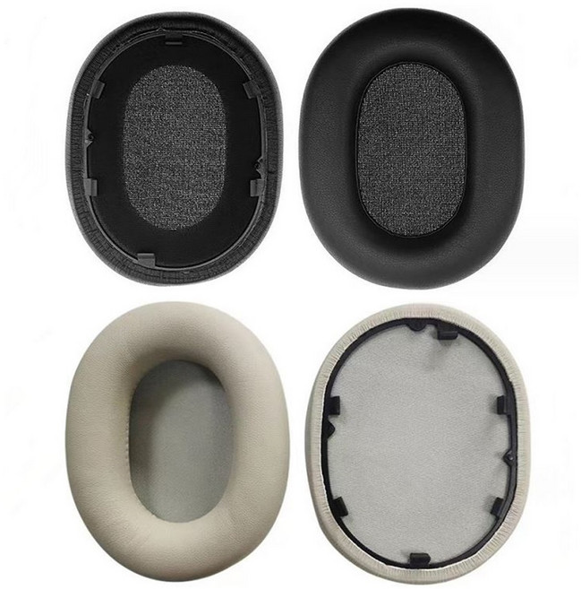 Sony 헤드셋 WH-1000XM5 이어패드 교체 이어쿠션 교환, 베이지