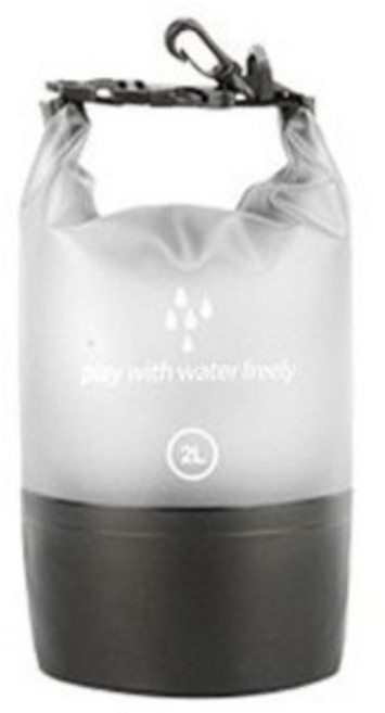 메쉬백 방수파우치 수영가방, F-화이트 2L