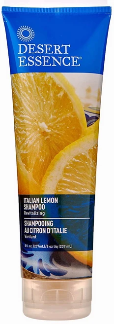 Desert Essence 이탈리안 레몬 샴푸 리바이탈라이징, 237ml, 1개 - 쿠팡