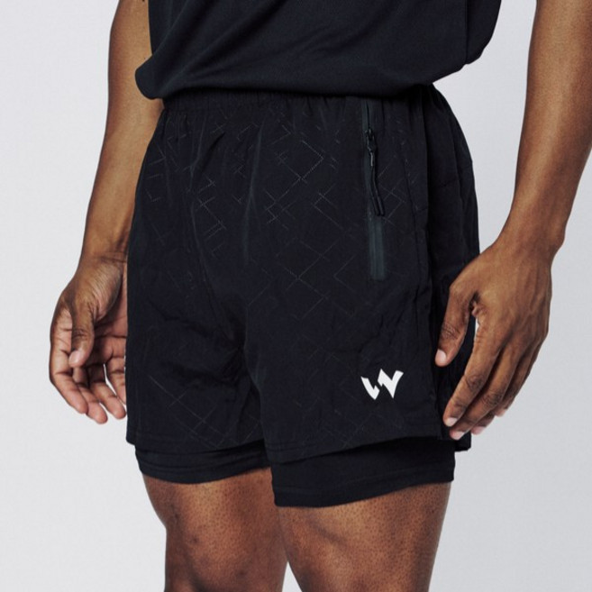 윈어블 3부 일체형 레깅스 반바지 쿨링 헬스 운동 타이즈 팬츠 쇼츠 남성용