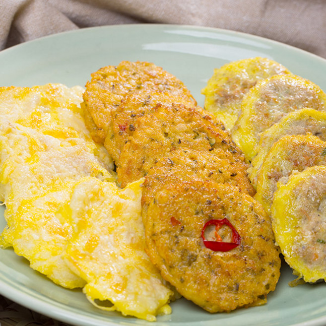 [한우리] 모듬전, 모듬전:중-(완자전/생선전/녹두전)(400g), 400g, 1세트