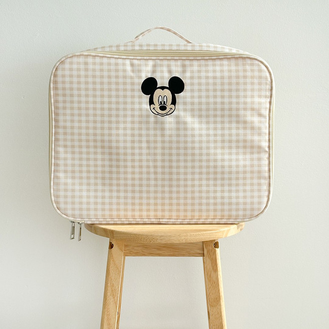 ECLL 디즈니 지퍼 탄탄 여행용 가방 캐리어 보조