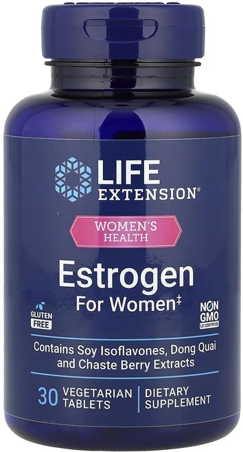 Life Extension 여성용 에스트로겐 베지 정제 30정, LifeExtension여성용에스트로겐베지정제30정, 1개 - 쿠팡