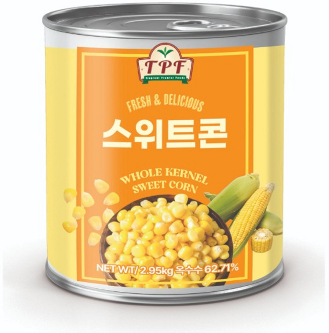 이젠서진 스위트콘 옥수수 통조림 2.95kg 5개 옥수수콘 대용량