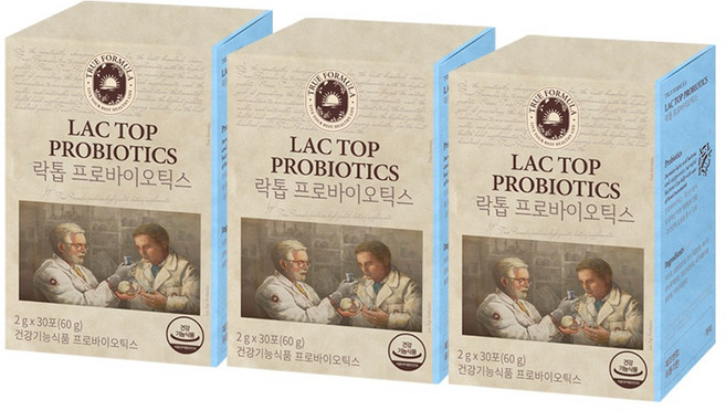 트루포뮬러 락톱 프로바이오틱스, 60g, 3개