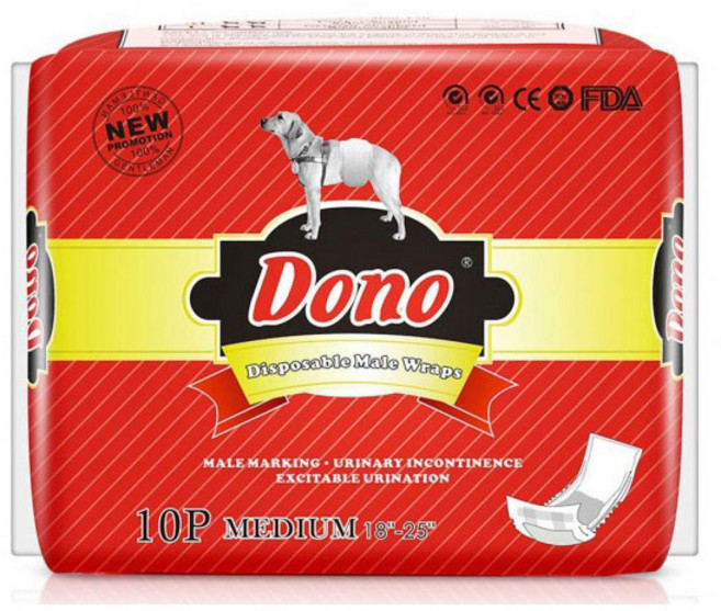 도노 수컷 매너패드 기저귀 M 10p 매너벨트, 중형, 8개입, 1개