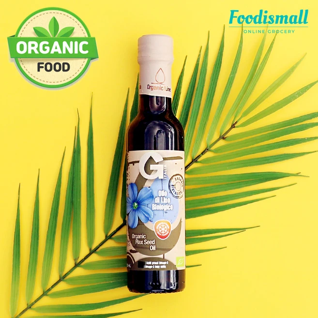 구스티 유기농 아마씨 오일, 250ml, 1개 - 쿠팡