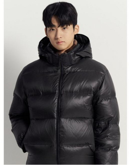 빈폴 [정가 579 000원] [BEANPOLEKNAP] 라이트웨이트 푸퍼 다운 블랙 (BC5X38N115)