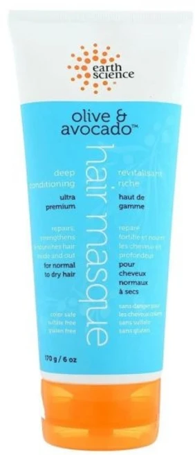 어스사이언스 딥 컨디셔닝 헤어 마스크 올리브 아보카도 170g - 쿠팡