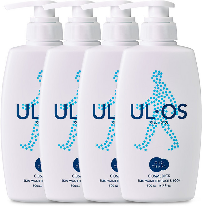 우르오스 스킨워시, 500ml, 4개