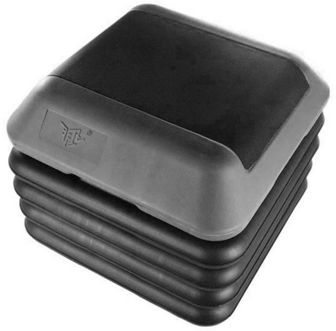 미니스텝박스 40cm 높이조절 소형 스텝박스 런지 푸시업 계단운동, 40cm 피복 발판 L