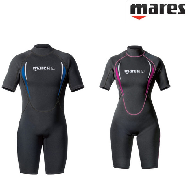 [마레스] 남녀공용 스쿠버 스노쿨링 서핑 다이빙 전신 튜닉슈트 수영복 쇼티 만타 2.2mm, 남성