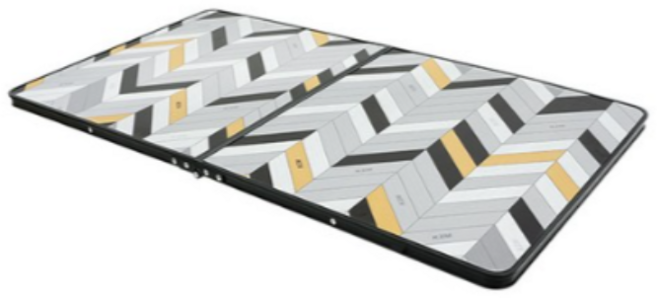 카즈미 펠리컨 웨건 테이블, 색상혼합, 6개