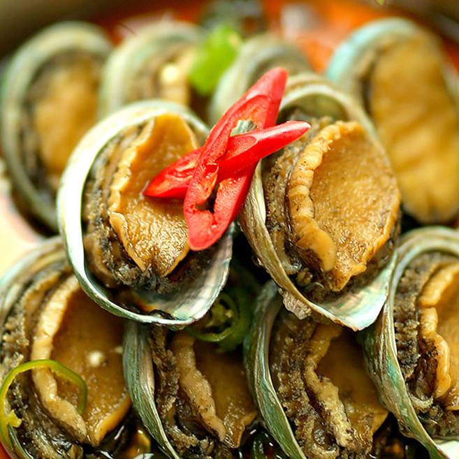 맛있는 완도 전복 장 전복간장조림 간장 전복장 조림 전복조림 전복무침 조개장, 1개, 1kg