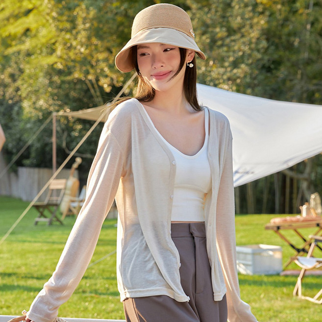여름 여성 선크림 카디건 얇은 외투