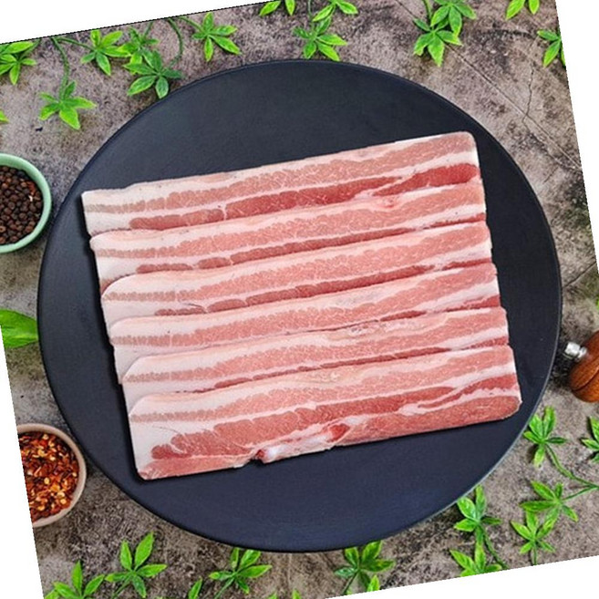 VGD 네덜란드 오겹살 미박삼겹 2.5cm절단 숯불 1kg, 1개