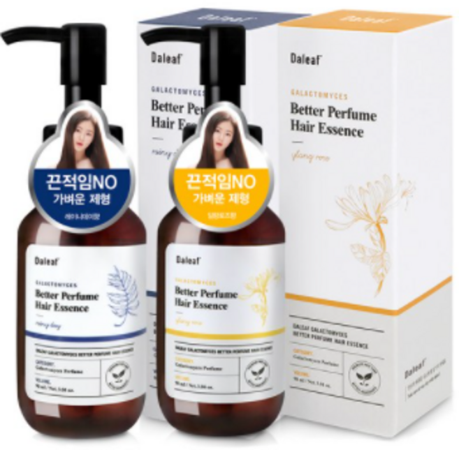 달리프 갈락토미세스 베러 퍼퓸 헤어 에센스 세트 레이니데이 90ml + 일랑로즈 90ml, 3세트