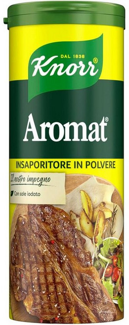 이탈리아 크노르 Knorr Insaporitore in Polvere 아로마 기 생선 야채 구이용 다목적 시즈닝, 5개, 90g