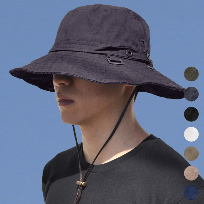 엘에이엘엘 58/61/64cm 빅사이즈 사파리 7컬러 여행 모자 캠핑 정글 벙거지 등산 낚시 부니햇 챙넓은